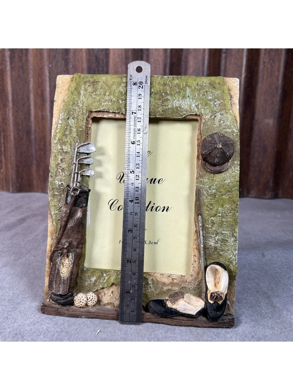 Golf Theme Picture Frame Holds 4x6 Photo Resin - 1292-2N